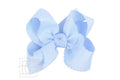 SCALLOPED EDGE BOW: Millennium Blue