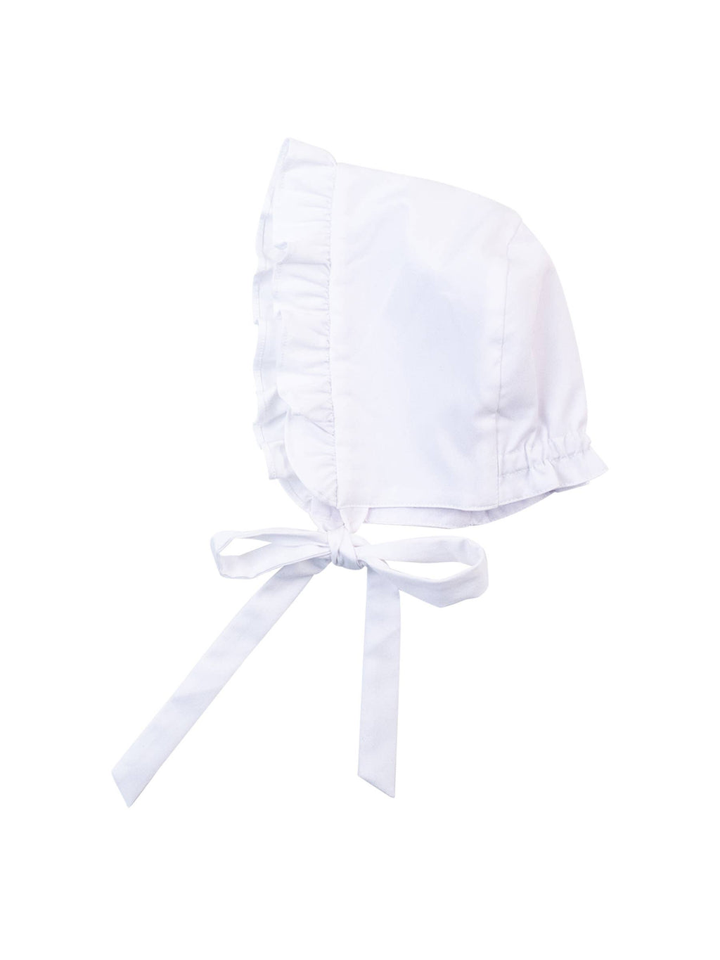 Baby Girls White Bonnet