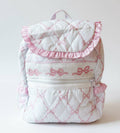 Pink Bow Trellis Backpack