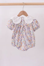 Red Floral Lace Bubble